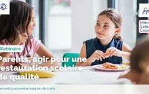 FCPE : Parents, agir pour une restauration scolaire de qualité !!!