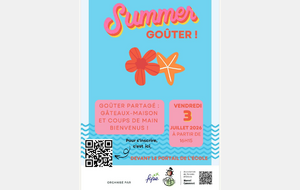 Goûter des grandes vacances