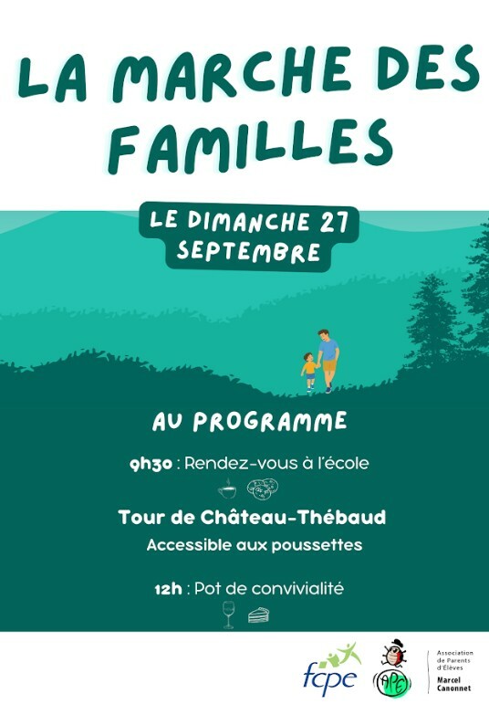 RENTRÉE : MARCHE DES PARENTS !!!
