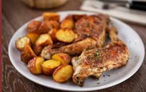 PLAT : Poulet Roti