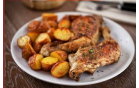 PLAT : Poulet Roti