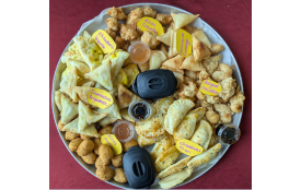APÉRO / 6 ENTRÉES composées : Samoussa / Accras / Beignets / Chaussons