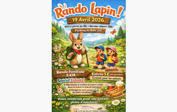 Une rando à faire en famille le 19 avril 2026
