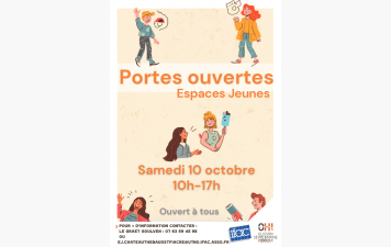 Portes ouvertes: espaces jeunes