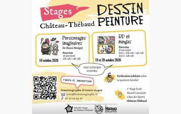 Stages : Dessin peinture