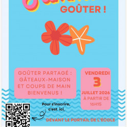 Goûter des grandes vacances