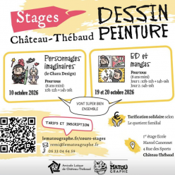 Stages : Dessin peinture